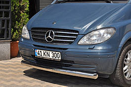 Нижня Губа одинарна ST008 (нерж) - Mercedes Viano 2004-2015 рр.