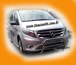 Кенгурятник WT005 (нерж.) - Mercedes Vito / V W447 2014+ рр.