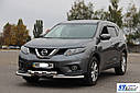 Передня захист ST009-15 (нерж) - Nissan X-trail T32 2014+ рр., фото 2