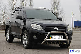 Кенгурятник WT003 (нерж) - Toyota Rav 4 2006-2013 рр ..