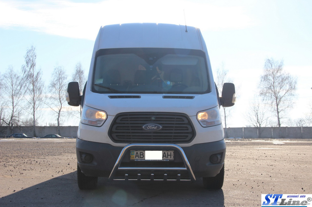 Кенгурятник WT003 (нерж.) - Ford Transit 2014+ рр.