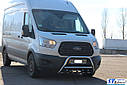 Кенгурятник WT003 (нерж.) - Ford Transit 2014+ рр., фото 3