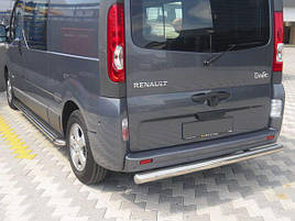 Задня захист AK002 (нерж) - Renault Trafic 2001-2015 рр.