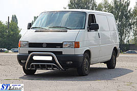 Кенгурятник WT002 60мм (нерж) - Volkswagen Transporter T4