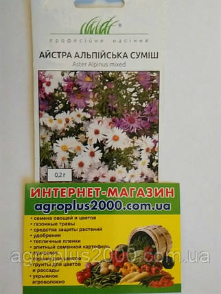 Семена Астра Альпийская смесь 0,2 грамма Hem Zaden, фото 1
