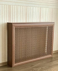 Короб на батарею опалення Лісовий Горіх, малюнок Ефес