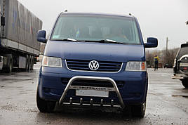 Кенгурятник WT003 (нерж) - Volkswagen T5 Multivan 2003-2010 рр.