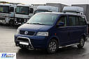 Бічні труби (2 шт., нерж) - Volkswagen T5 Multivan 2003-2010 рр., фото 7