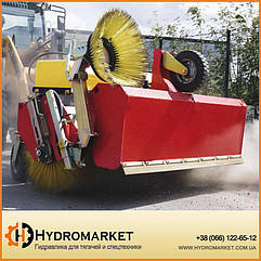 Щітка трактор з бункером Tuchel SIMPLEX для міні-трактора