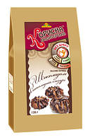 Печиво пісочне "Шоколад у шоколадній глазурі" без цукру зі стевією 130 г STEVIASUN OST-227