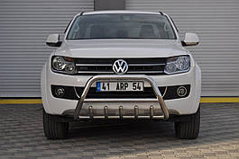 Кенгурятник WT003 (нерж) - Volkswagen Amarok