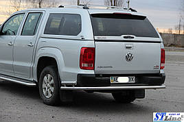 Задня захист AK005-2 (2 шт., нерж) - Volkswagen Amarok