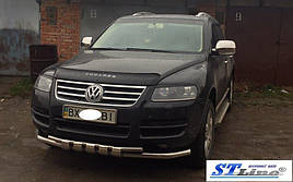 Кенгурятник ST015 (нерж) - Volkswagen Touareg 2002-2010 рр.