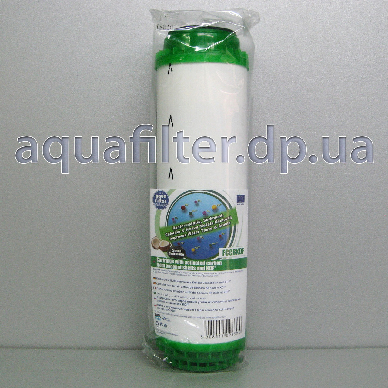 Комбинированный угольный картридж Aquafilter FCCBKDF - фото 1 - id-p232433123
