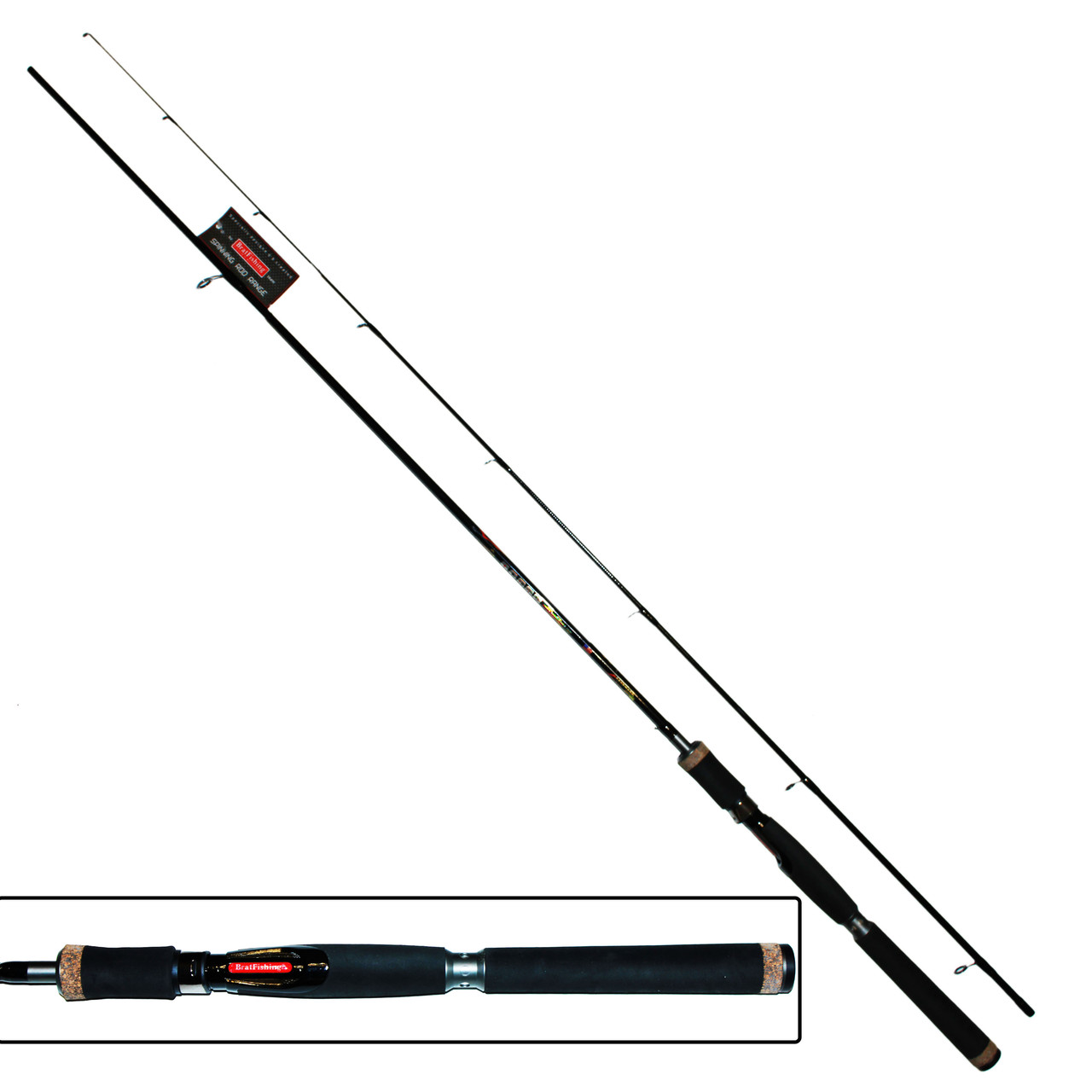 Спінінг BratFishing FIRE HEAD UL SPIN 2.30 М.    (тест 1.5-11 г.)