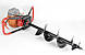 5.2 кВт Мотобур бензиновий LEX GD520 Потужність двигуна: 5.2 кВт 3 шнека в комплекті, фото 3