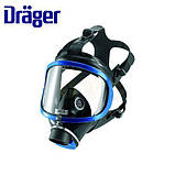 Полнолицевая маска противогаз  Dräger X-plore 6300 с фильтром под аммиак, фото 2