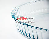 Форма скляна термостійка 32х5 см кругла для випікання Borcam (Туреччина) 59014, фото 5