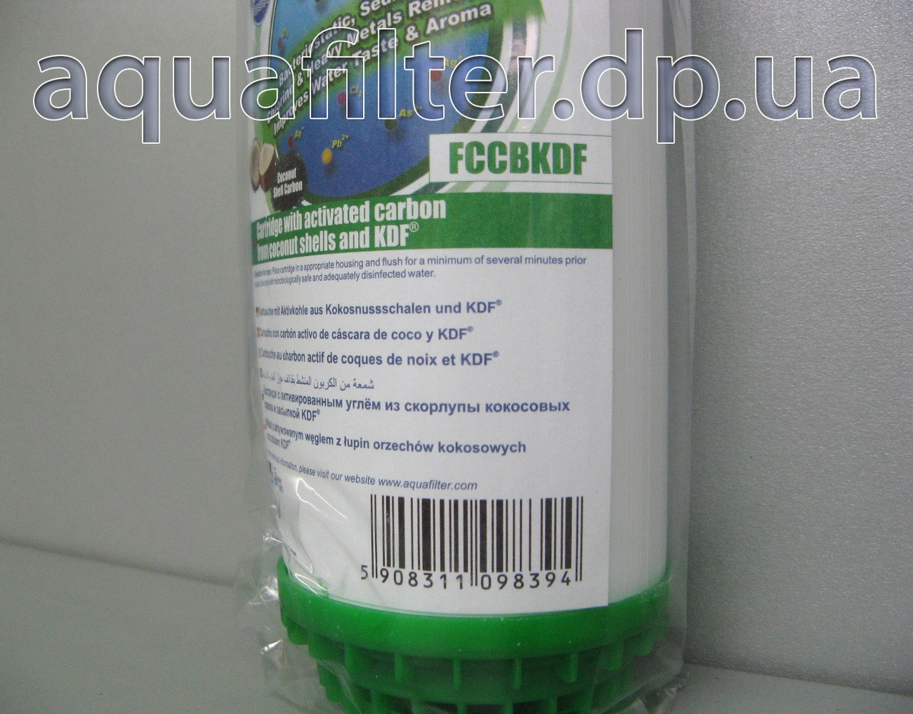 Комбинированный угольный картридж Aquafilter FCCBKDF - фото 3 - id-p74111928