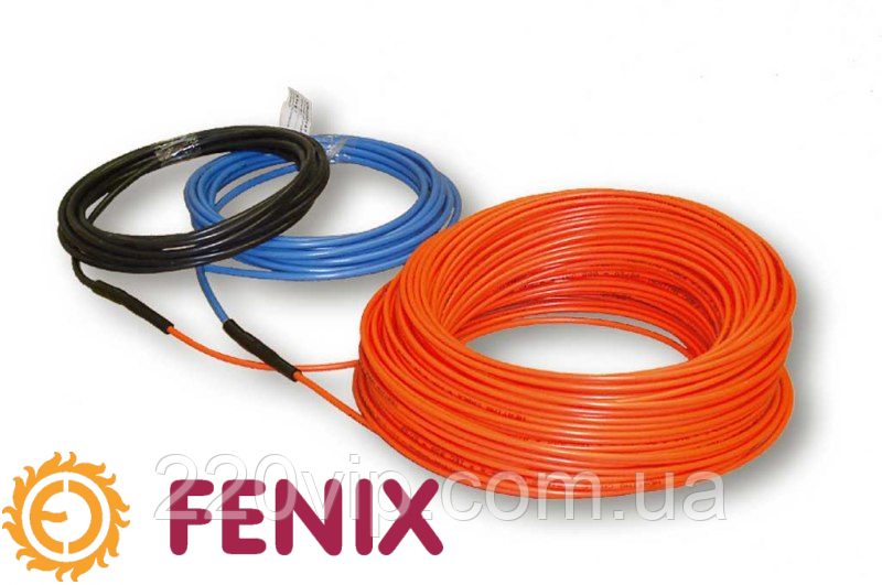 Нагрівальний кабель FENIX ASL1P18 3000 Вт / 164,6 м (23,0м2) однож в стяжку, тепла підлога електричний Фенікс