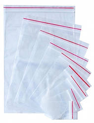 Пакет із замком zip-lock струна 100 шт.