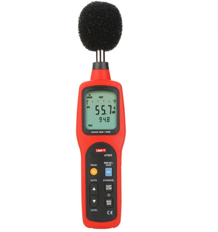 Цифровий шумомір UT352 (30 - 130dB) A/С UNIT (mdr_2514)