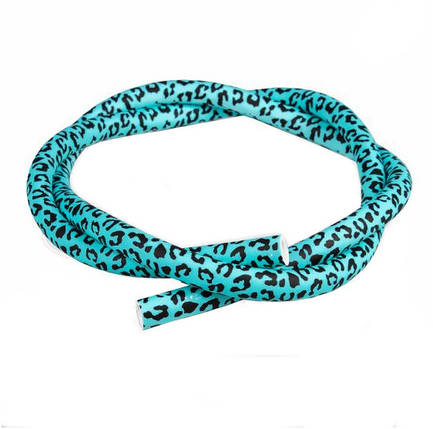 Силіконовий шланг AMY Deluxe бірюзовий леопард, фото 1