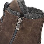 Великий розмір замшеві зимові коричневі чоловічі черевики Rosso Avangard BS Whisper Vel Brown, фото 8
