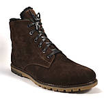 Великий розмір замшеві зимові коричневі чоловічі черевики Rosso Avangard BS Whisper Vel Brown, фото 9