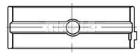 Подшипник скольжения HL STD Deutz 099 HL 10199 000 (MAHLE)