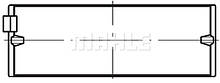 Підшипник ковзання HL 0,25 Mercedes 001 HL 10267 025 (MAHLE)