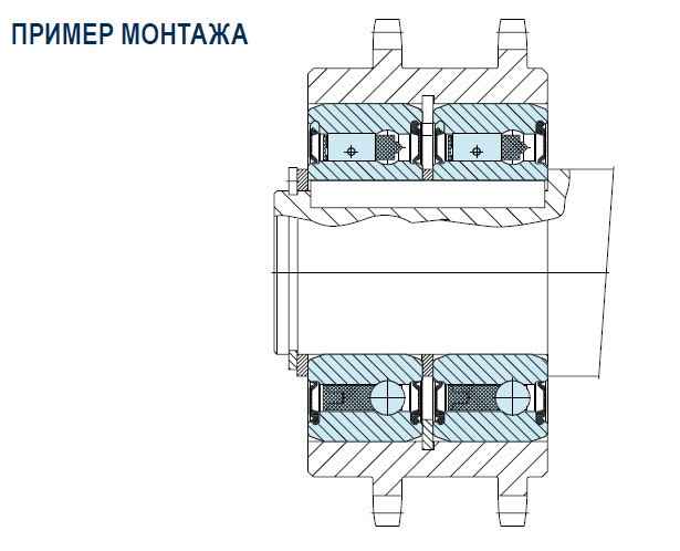 Обгонная муфта CSK17 (2RS) (P) (PP) (P-2RS) (PP-2RS) / UK17 / BB17 - фото 4 - id-p821239644