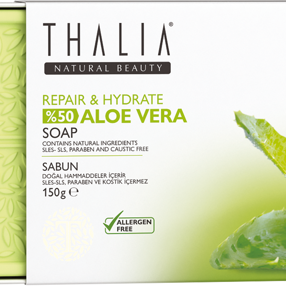 Натуральне мило Akten Cosmetics Thalia з екстрактом алое 2 × 75 г (3605038)