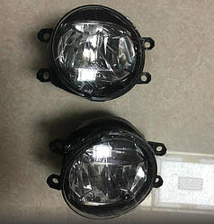 Діодні додаткові фари в бампер із проведенням Toyota Rav4 2015+ г.в.