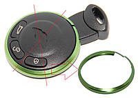 Кольцо для смарт ключа MINI Cooper (цвет зеленый)