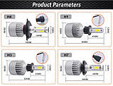 Автомобільні світлодіодні Led-лампи h1, h3, h4, h7, h27, hb4, h8/h11. Є опт, фото 4