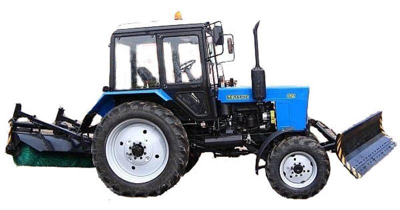 комунальна техніка МТЗ БАМ-2 (відвал +щітка) на тракторах МТЗ