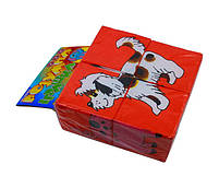 Дитячі кубики. Збери картинку. Домашні тварини (KubikDoma)