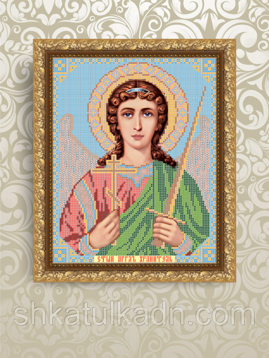 Схема для вишивки бісером " Ангел Хоронитель, фото 1