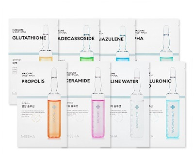 Missha Mascure Solution Sheet Mask Тканинна маска з активними компонентами