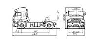 Тягач КАМАЗ Седельный тягач КАМАЗ-5460