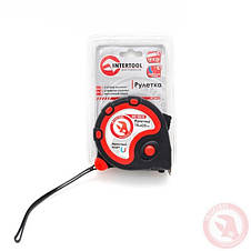Рулетка вимірювальна 10 м Intertool MT-0310, фото 3