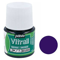 Фарба вітражна Pebeo Vitrail на основі розчинника Фіолетовий 45 мл (P-050-025)