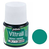 Фарба вітражна Pebeo Vitrail на основі розчинника Бирбзовый 45 мл (P-050-017)