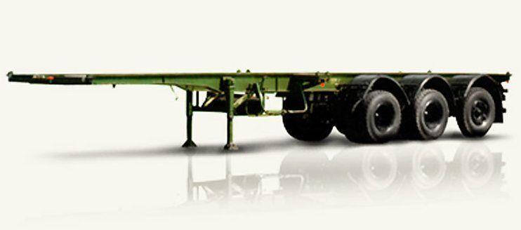 Новий напівпричіп контейнероз МАЗ 991900, фото 1