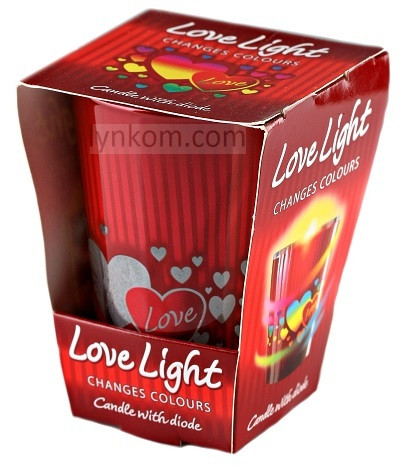 Love Light аромастовка в склі 11 см