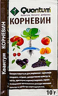 Корневін Квантум із гетероауксином, макро- та мікроелементами коренетворювач упаковка 10 г на 10 л води