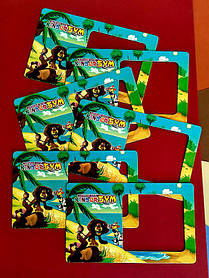 Магнитные фоторамки на холодильник. Размер 115х70 мм 3