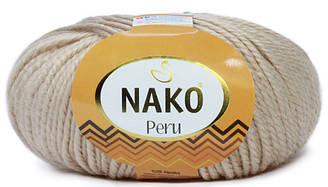 Турецька пряжа для в'язання NAKO Peru(перу) шерсть з альпака - 1529 світло-бузковий