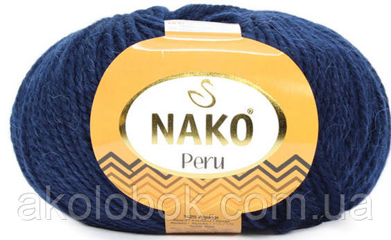 Турецька пряжа для в'язання NAKO Peru(перу) шерсть з альпака - 6194
